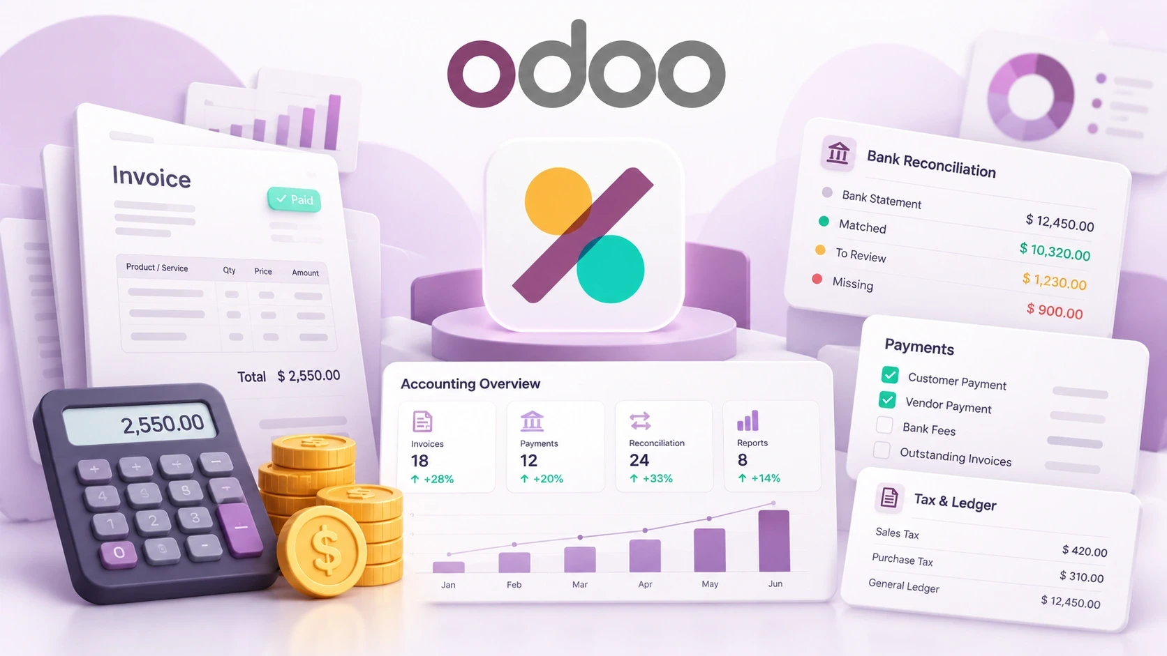حسابداری odoo
